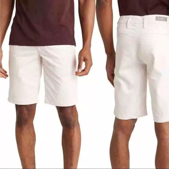 AG Adriano Goldschmied Canyon Shorts Mens Size 40 Pale Pink Chino - Picture 1 of 8